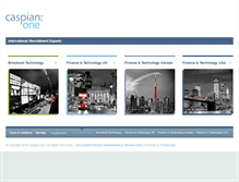 Tablet Screenshot of caspianone.com